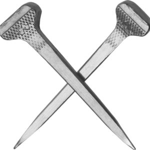 Mustad Hammerhead 1 Nails cross view