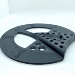 3D half mesh FLAT 3 angle shot