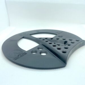 3D half mesh FLAT 4 angle shot